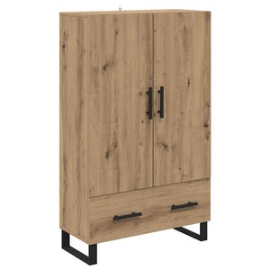vidaXL Haut Armoire avec tiroir Chêne artisanal 69 5 x 30 x 115 cm