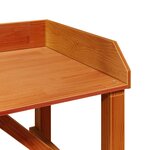 Table de rempotage vidaXL Acacia 75x40x90 cm en bois massif de pin