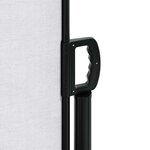 vidaXL Auvent latéral rétractable blanc 180x600 cm