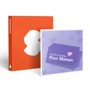 SMARTBOX - Coffret Cadeau Carte cadeau pour maman - 30 € -  Multi-thèmes
