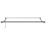vidaXL Auvent manuel rétractable marron 300x250 cm