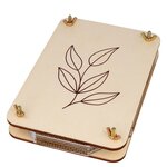 Herbier + cadre en bois 31 cm