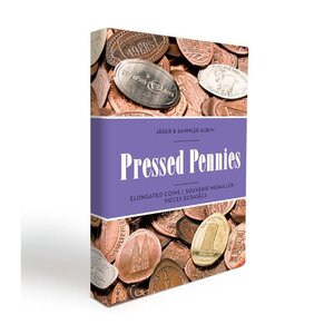 Album de poche pour 48 Pressed Pennies (pièces écrasées).