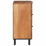 vidaXL Buffet Finition Acacia Brun 60 x 33 x 75 cm