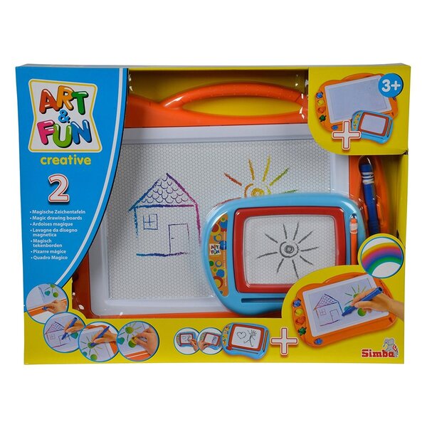 Simba Toys 106334149 - Art et Fun - 2 tableaux de peinture
