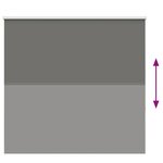 vidaXL Store enrouleur occultant largeur du tissu 141 6 cm polyester