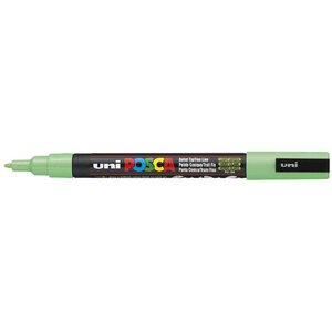 Marqueur pointe conique fine pc3m 0 9 - 1 3mm vert clair x 6 POSCA