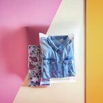 1000 Pochettes plastique transparentes suremballage - 150x380 mm