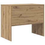 vidaXL Bureau chêne artisanal 90 x 50 x 76 cm Bois d'ingénierie