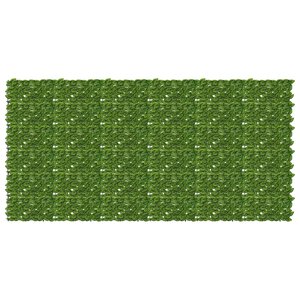 vidaXL Écran de balcon avec feuilles Vert et jaune 300 x 150 cm