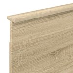 vidaXL Tête de lit Chêne Sonoma 100 cm Bois d'ingénierie