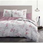 Parure de couette 240 x 260 cm - Housse de couette + 2 taies d'oreiller 100  coton 57 fils