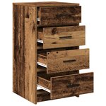 vidaXL Buffet Bois Ancien 40x41x75 cm Bois d'ingénierie