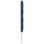vidaXL Tête de Lit LED avec des lumières à LED Bleu 180 cm tissu