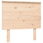 vidaXL Cadre de lit sans matelas bois massif