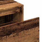 vidaXL Banc d'entrée 80x40x45 cm vieux bois bois d'ingénierie