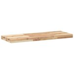 vidaXL Étagères flottantes 4 Pièces 100x30x4 cm acacia massif non traité