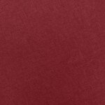 vidaXL Fauteuil avec repose-pied Rouge bordeaux Tissu