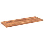 vidaXL Dessus de table 140x60x3 8cm rectangulaire bois massif d'acacia
