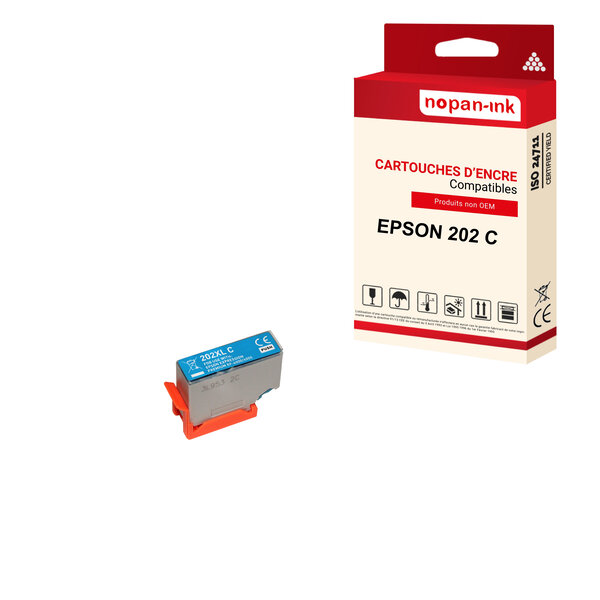Nopan-ink - x1 cartouche epson 202 xl 202xl compatible