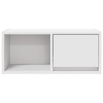 vidaXL Meubles TV 2 Pièces blanc 60x31x25 5 cm bois d'ingénierie