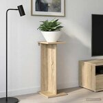 vidaXL Support de Plante Chêne Sonoma 25 x 25 5 x 60 5 cm