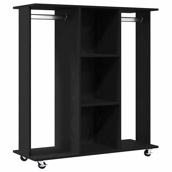 vidaXL Armoire Chêne noir 102 x 38 x 110 cm Bois d'ingénierie