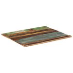 vidaXL Dessus de table rectangulaire 70x80 cm 15-16 mm Bois récupéré