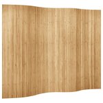 vidaXL Cloison de séparation bambou largeur 250 cm hauteur 165 cm naturel