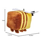 Mattel HBN41 - Minecraft - Peluche abeille (20 cm)