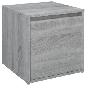 vidaXL Tiroir boîte Sonoma gris 40 5x40x40 cm Bois d'ingénierie