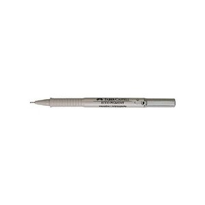 Stylo feutre à encre 'ecco pigment' 0 1 mm noir x 10 faber-castell