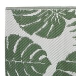 vidaXL Tapis d'extérieur ARAKIL vert 80x150 cm PP