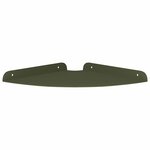 vidaXL Étagère Flottante d'Angle 2 pc Vert olive 24 x 24 x 2 cm
