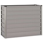 vidaXL Lit surélevé de jardin rouillé 100x40x77 cm acier corten