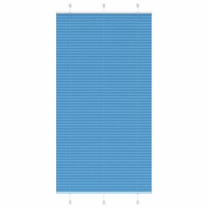 vidaXL Store plissé bleu 105x200 cm largeur du tissu 104 4cm polyester