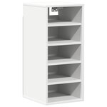 vidaXL Armoire à chaussures Blanc 31 5x35x70 cm Bois d'ingénierie