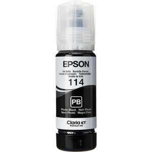 C13T07B140 Encre Photo Noir 70ml Bouteille EcoTank 114 EPSON