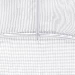 vidaXL Serre avec cadre en acier blanc 96 m² 16x6x2 85 m