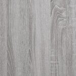 vidaXL Banc de rangement sonoma gris 42x42x46 cm bois d'ingénierie