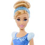 Mattel HLW06 - Cendrillon articulée avec tenue scintillante et accessoires