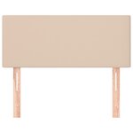 vidaXL Tête de lit Cappuccino 90x5x78/88 cm Similicuir