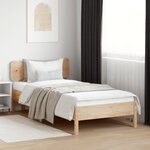 vidaXL Tête de lit 100 cm bois massif de pin