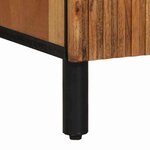 vidaXL Buffet avec étagère Marron 40 x 33 x 75 cm Bois d'acacia massif
