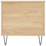 vidaXL Table basse Chêne sonoma 90x44 5x45 cm Bois d'ingénierie