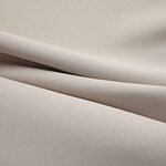 vidaXL Rideaux occultants avec anneaux en métal 2 Pièces Beige 140x175 cm