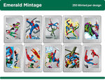 Monnaie SPIDER-MAN Comic Art Trading Coins Sealed Box Argent ou Or Niue 2026 (PRÉCOMMANDE)
