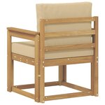 vidaXL 2 Pièce Ensemble de canapés d'extérieur Polyester