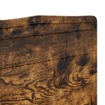 vidaXL Tête de lit Chêne fumé 160 cm Bois d'ingénierie