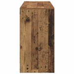 vidaXL Bureau Bois ancien Bois d'ingénierie 100 x 40 x 75 cm